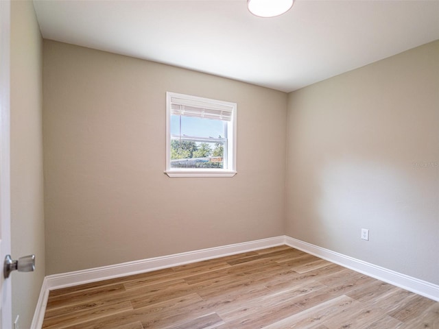 1229 Deneece Ter, Daytona Beach, FL 32117 - empty room featuring light wood-type flooring and baseboards