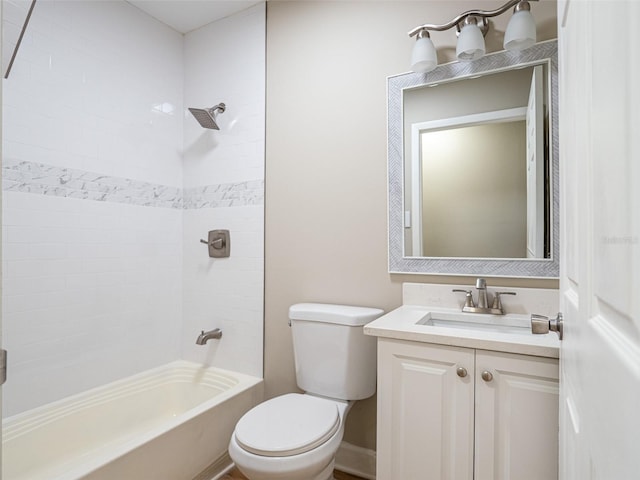 1229 Deneece Ter, Daytona Beach, FL 32117 - full bath featuring toilet, shower / bath combination, and vanity