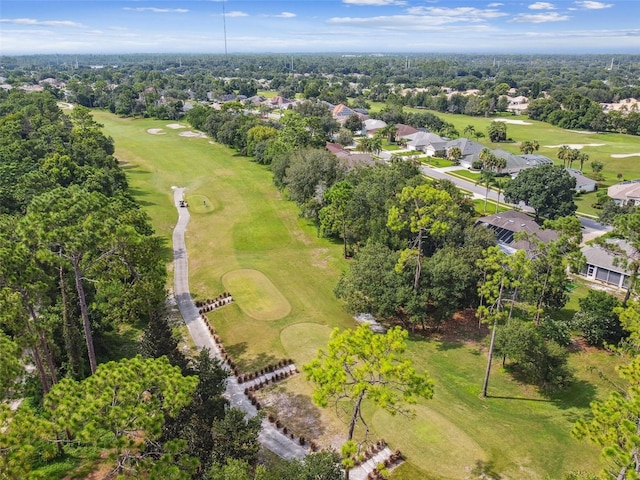 529 Quail Down Dr, Debary, FL 32713 - aerial view of residential area with a local golf course and a tree filled landscape