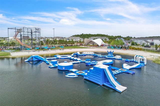 8518 Nemours Pkwy, Orlando, FL 32827 - dock area featuring a residential view