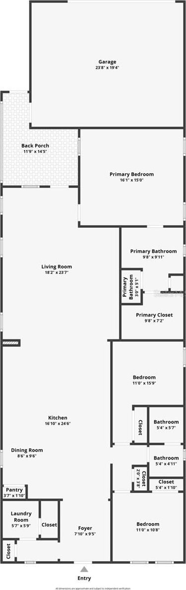 8518 Nemours Pkwy, Orlando, FL 32827 - home floor plan