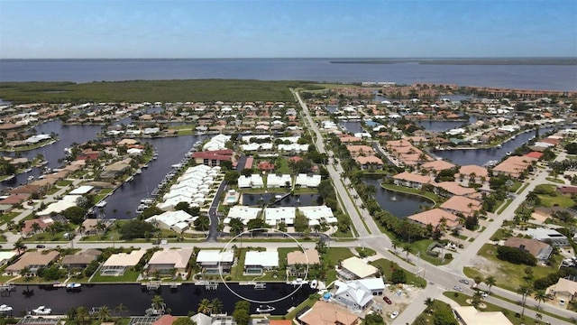 260 Coronado Dr, Punta Gorda, FL 33950 - aerial overview of property's location with a nearby body of water and nearby suburban area