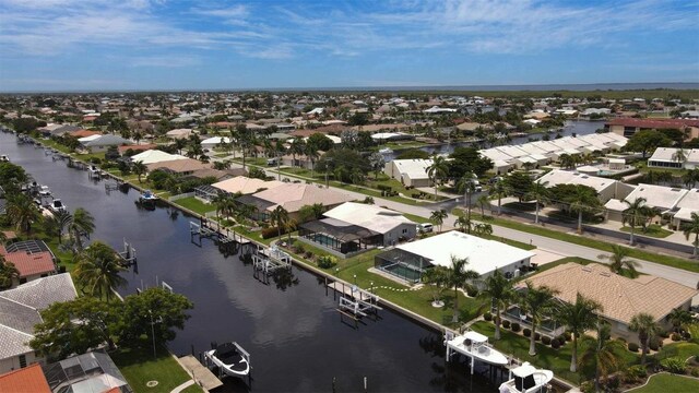 260 Coronado Dr, Punta Gorda, FL 33950 - aerial view of residential area with a nearby body of water