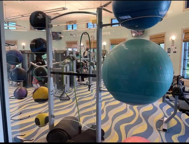 949 Leader St, Davenport, FL 33896 - view of workout area