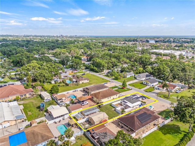 10227 Parsons St, Tampa, FL 33615 - view of property location with property boundaries highlighted, nearby suburban area, and a tree filled landscape