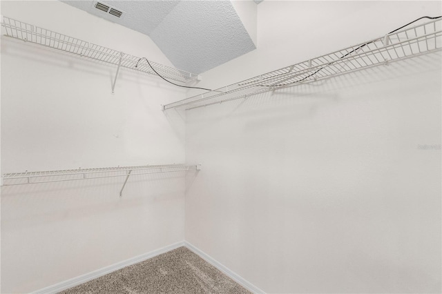 9145 Fort Jefferson Blvd, Orlando, FL 32822 - spacious closet with carpet flooring and vaulted ceiling