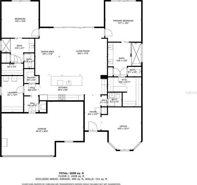 15049 Canopy Cover Dr, Winter Garden, FL 34787 - floor plan / room layout