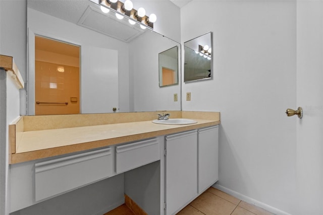 2750 King Oak Cir, Saint Cloud, FL 34769 - full bathroom with vanity and tile patterned floors