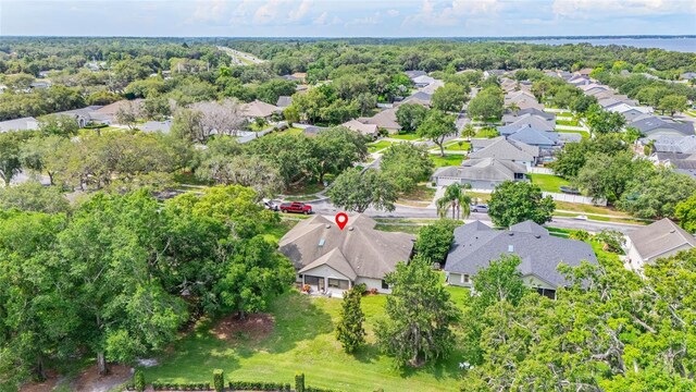 4905 Emilee Grace Ln, Saint Cloud, FL 34771 - aerial view of property and surrounding area with nearby suburban area