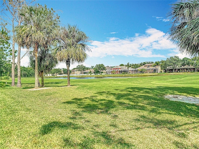 18109 Kara Ct, Tampa, FL 33647 - view of property's community with a water view and a yard