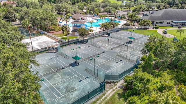 18109 Kara Ct, Tampa, FL 33647 - aerial view of a pool area