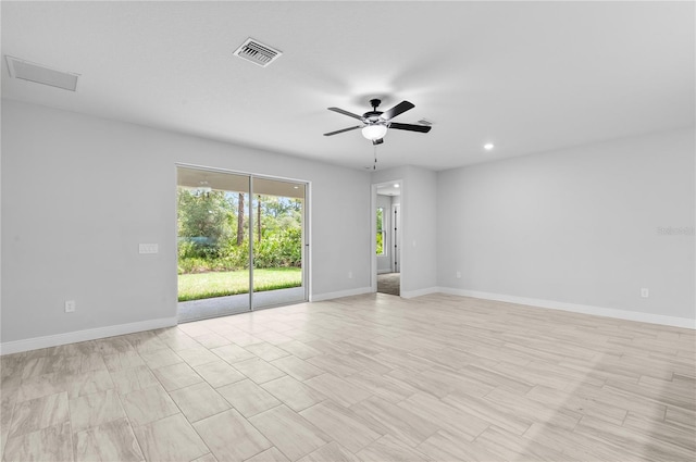 30369 Apricot Ave, Eustis, FL 32736 - spare room with ceiling fan and recessed lighting