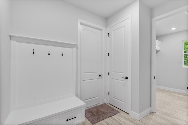 30369 Apricot Ave, Eustis, FL 32736 - mudroom with light wood-type flooring and recessed lighting