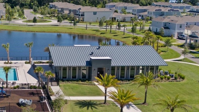 613 Terrapin Dr, Debary, FL 32713 - view of subject property featuring a nearby body of water and a pool