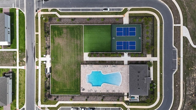 16055 Silver Brook Way, Winter Garden, FL 34787 - bird's eye view of a pool