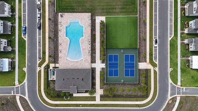 16055 Silver Brook Way, Winter Garden, FL 34787 - bird's eye view of a pool