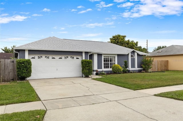 1616 Golden Poppy Ct, Orlando, FL 32824 - single story home with a garage, a shingled roof, driveway, and stucco siding