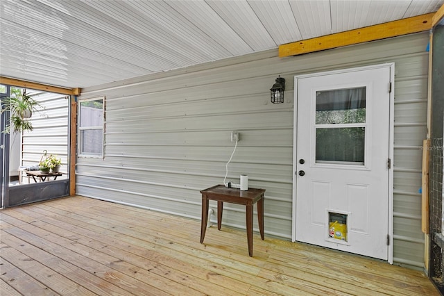 41128 Apple St, Eustis, FL 32736 - view of wooden deck