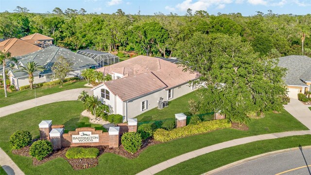 6121 Oxbow Bend Ln, Port Orange, FL 32128 - drone / aerial view of a heavily wooded area