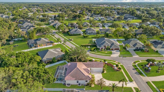 6121 Oxbow Bend Ln, Port Orange, FL 32128 - aerial perspective of suburban area
