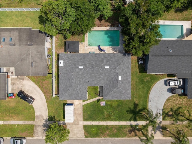 217 Spencer St, Orlando, FL 32839 - aerial view of a pool area