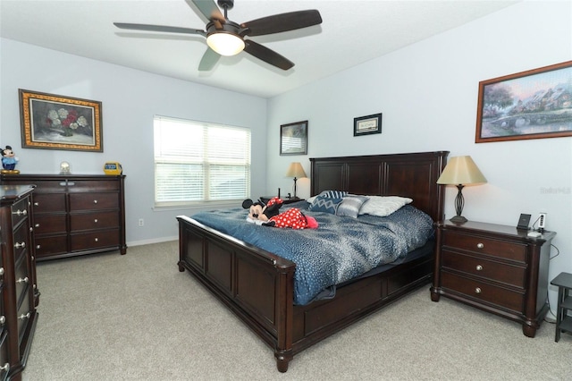 319 Morning View Dr, Winter Garden, FL 34787 - bedroom featuring light carpet and ceiling fan