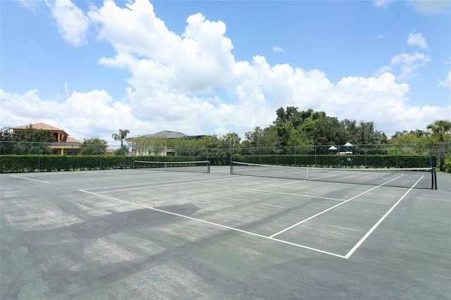 319 Morning View Dr, Winter Garden, FL 34787 - view of tennis court with community basketball court