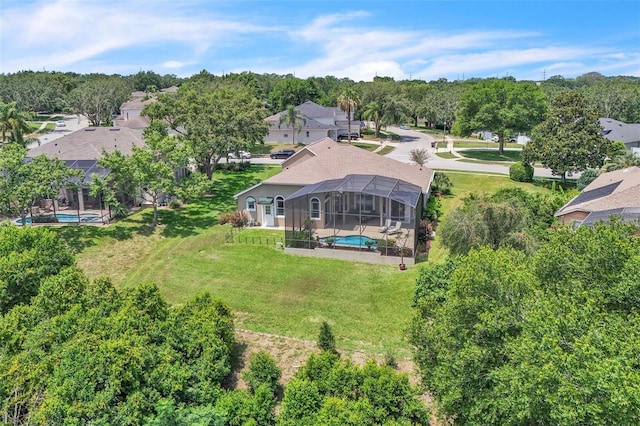 1017 Parkside Pointe Blvd, Apopka, FL 32712 - aerial view of property and surrounding area featuring a pool area