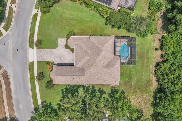 1017 Parkside Pointe Blvd, Apopka, FL 32712 - bird's eye view of a pool area