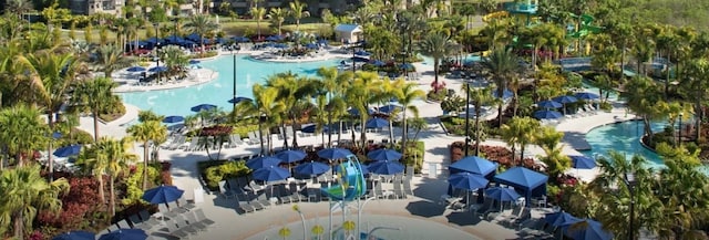 14501 Grove Resort Ave Unit 2129, Winter Garden, FL 34787 - aerial view of a pool area