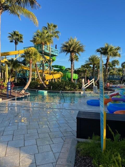 14501 Grove Resort Ave Unit 2129, Winter Garden, FL 34787 - community pool with a water slide