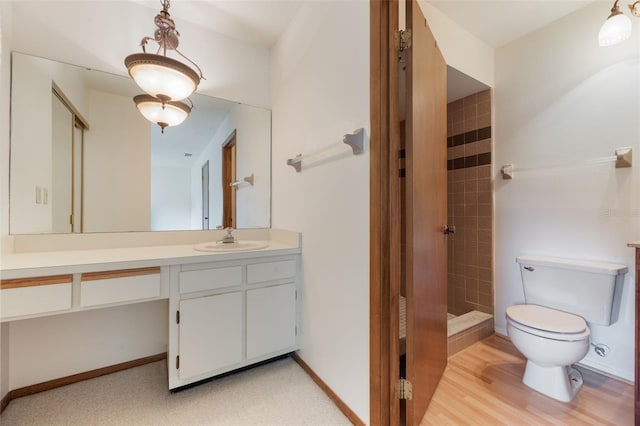 148 Olive Tree Cir Unit 148, Altamonte Springs, FL 32714 - full bath with vanity, a shower stall, toilet, and baseboards
