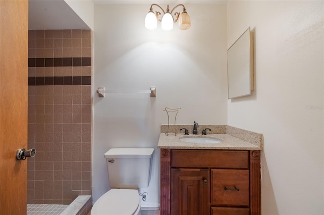 148 Olive Tree Cir Unit 148, Altamonte Springs, FL 32714 - full bathroom featuring vanity, toilet, and tiled shower