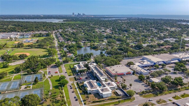 6100 12th St S Unit 313, Saint Petersburg, FL 33705 - bird's eye view of a nearby body of water and a local golf course