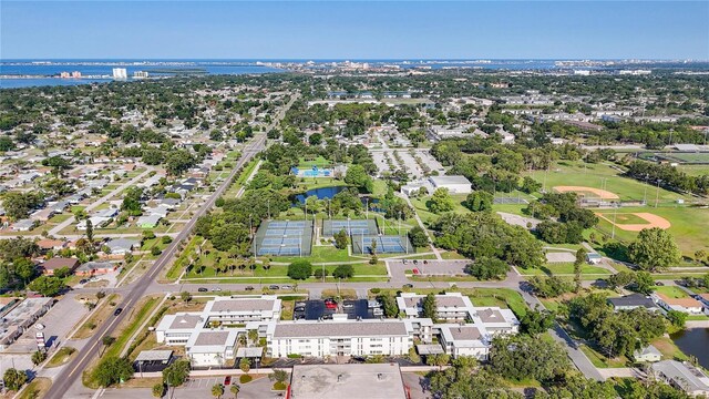 6100 12th St S Unit 313, Saint Petersburg, FL 33705 - aerial view of property's location with a large body of water