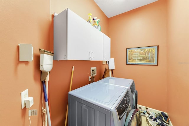 1515 Cherry Lake Way, Lake Mary, FL 32746 - laundry room with washing machine and dryer and cabinet space
