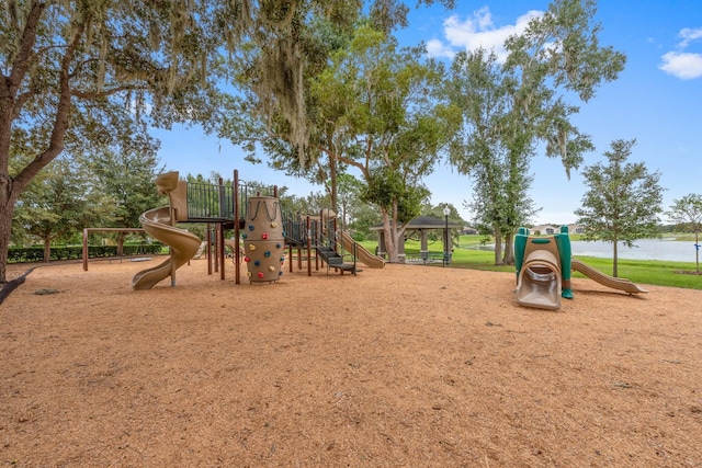 1515 Cherry Lake Way, Lake Mary, FL 32746 - community playground featuring a water view