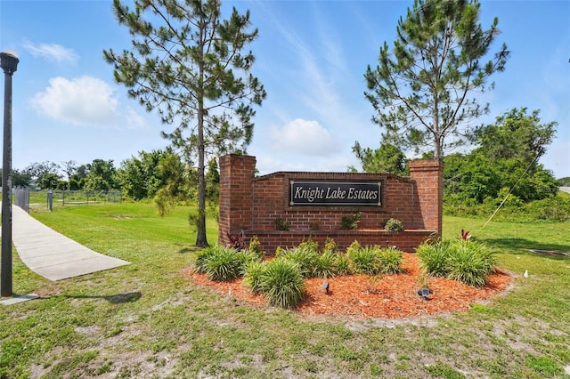 15411 Taurus Ct, Mascotte, FL 34753 - view of community / neighborhood sign