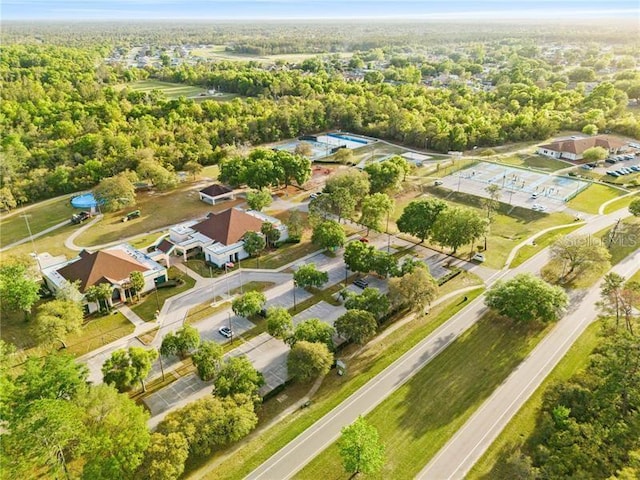 17762 SW 33rd Ter, Ocala, FL 34473 - aerial overview of property's location with a forest