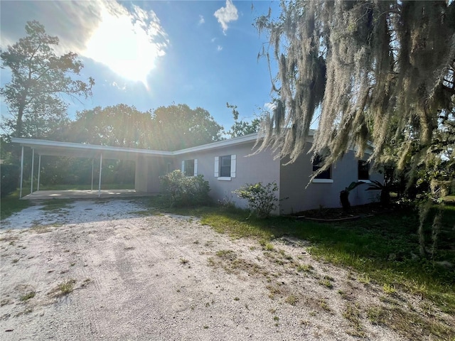 212 Homewood Dr, Sanford, FL 32773 - view of front facade with driveway