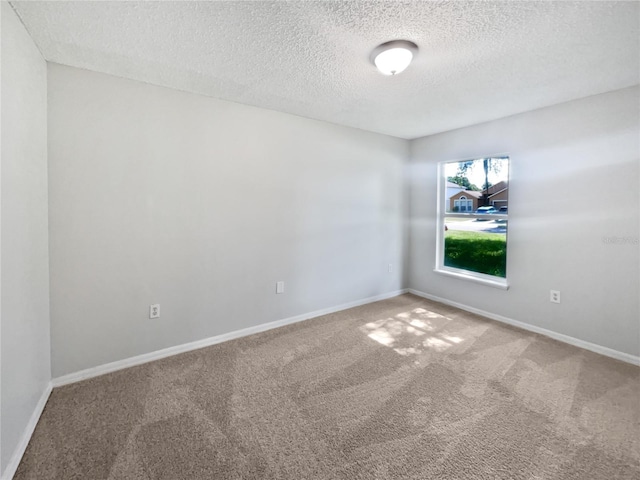612 Doe Cove Pl, Apopka, FL 32703 - empty room with a textured ceiling, carpet floors, and baseboards