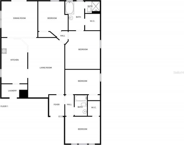 612 Doe Cove Pl, Apopka, FL 32703 - floor plan / room layout
