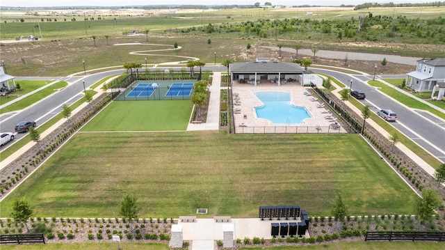 16489 Silver Brook Way, Winter Garden, FL 34787 - bird's eye view of a pool
