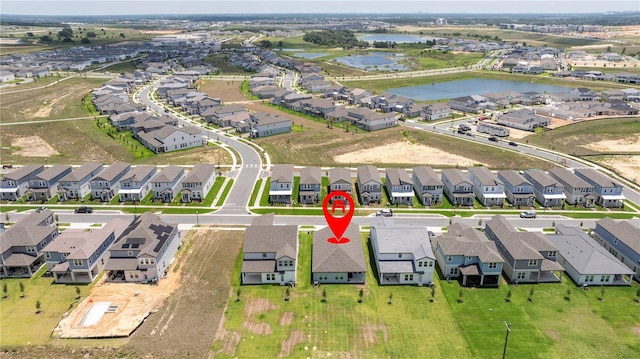 16489 Silver Brook Way, Winter Garden, FL 34787 - aerial overview of property's location featuring nearby suburban area and a nearby body of water