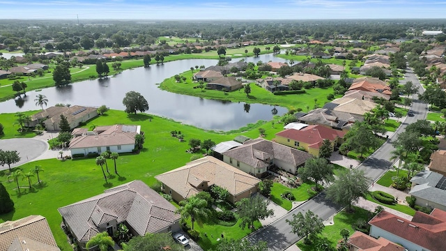 453 Sorrento Rd, Kissimmee, FL 34759 - aerial view of residential area featuring a large body of water
