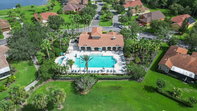 453 Sorrento Rd, Kissimmee, FL 34759 - view of property location with a pool and nearby suburban area