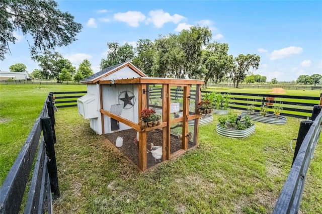 5478 NW 153rd Ct, Morriston, FL 32668 - view of poultry coop with a view of countryside