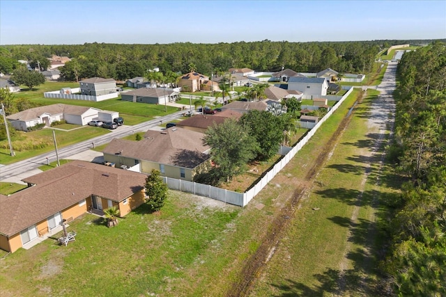 1321 Dunbarton Ct, Kissimmee, FL 34758 - aerial perspective of suburban area featuring a heavily wooded area