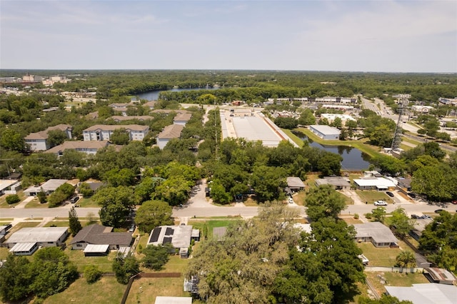826 Cherokee Cir, Sanford, FL 32773 - aerial view of residential area with a large body of water