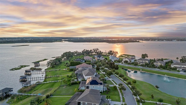 16086 Johns Lake Overlook Dr, Winter Garden, FL 34787 - view of property location featuring a large body of water and nearby suburban area